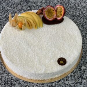 Entremets noix de coco - Fruits exotiques